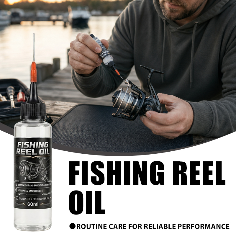 Reel Lubricant - Huile lubrifiante pour moulinets de pêche,