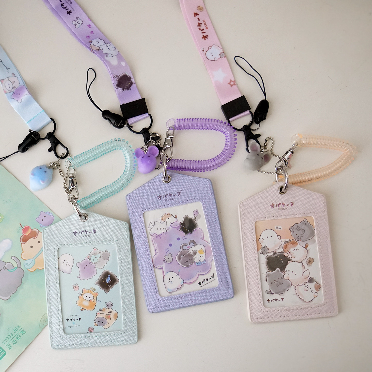 Reel Cover - Porte-cartes mignon en forme de chat