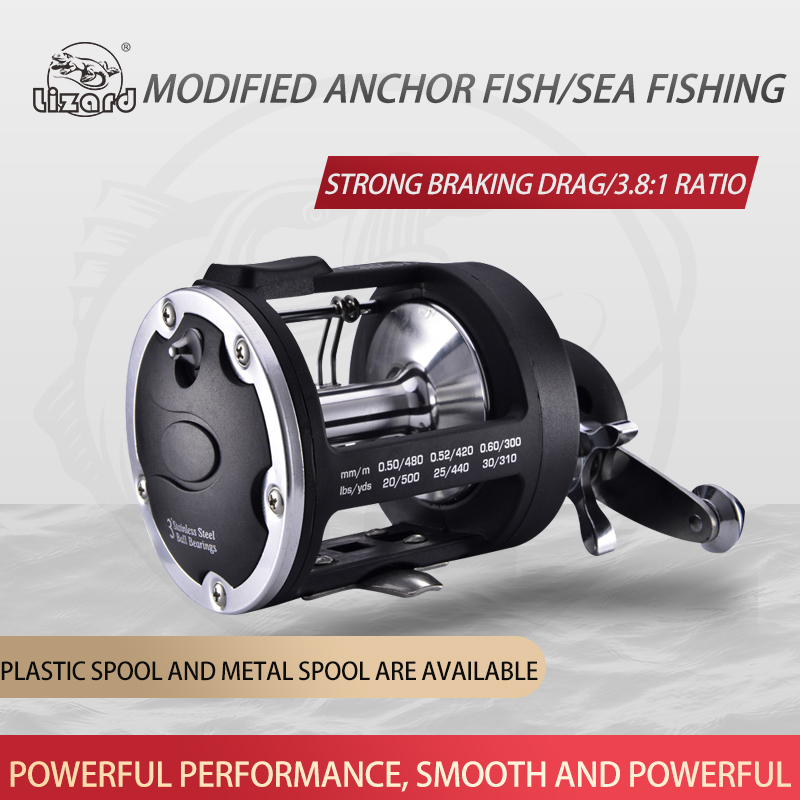 Moulinet de pêche Lizard Fishi - Surf Reel avis et prix